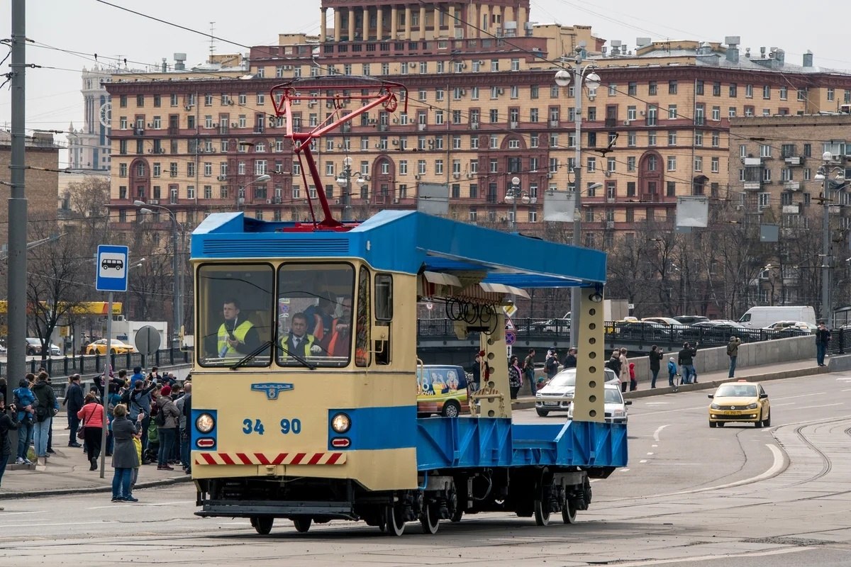 Маршрут парада трамваев москва 2024