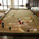 Pool Table Obscura is certainly one of the most expensive pool tables at $200,000 but with motion sensor technology and flame trails ad water ripple effect, you could not ask for more!   ...