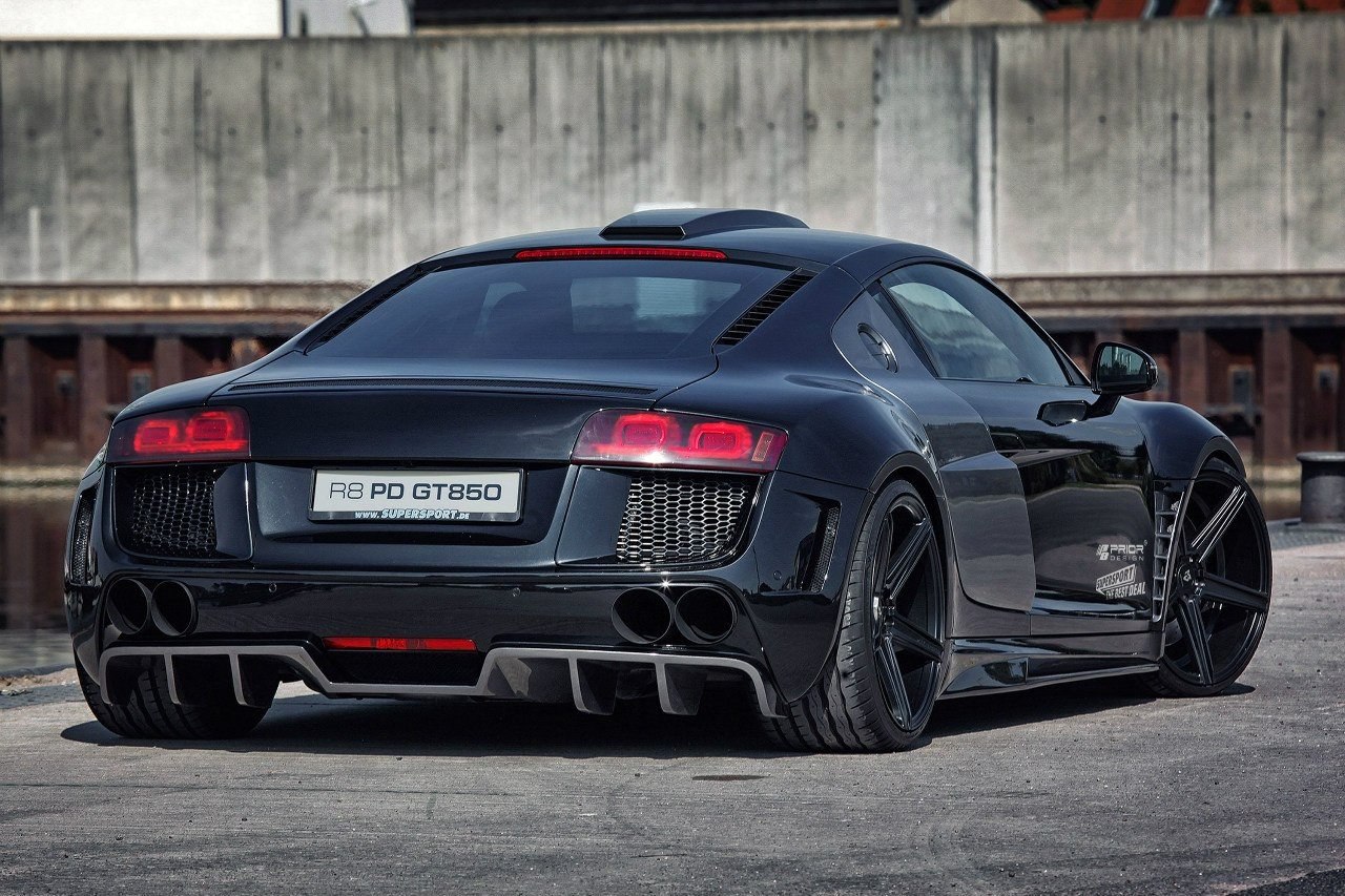 Audi r8 Tuning Black