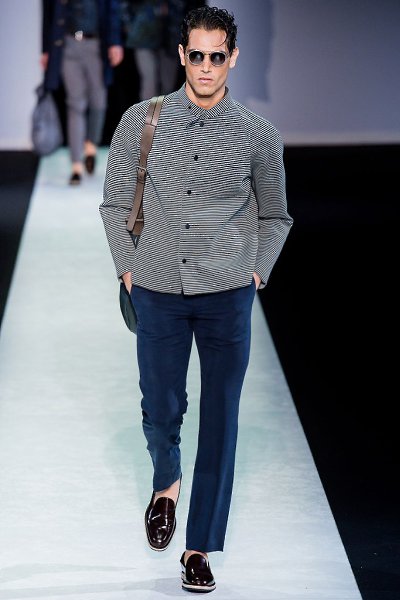 Giorgio Armani.MENSWEAR, ÌÈËÀÍÊÎËËÅÊÖÈß ÂÅÑÍÀ-ËÅÒÎ 2014 - 65