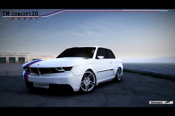 Modern BMW 3-Series E30 Coupe by TMCars