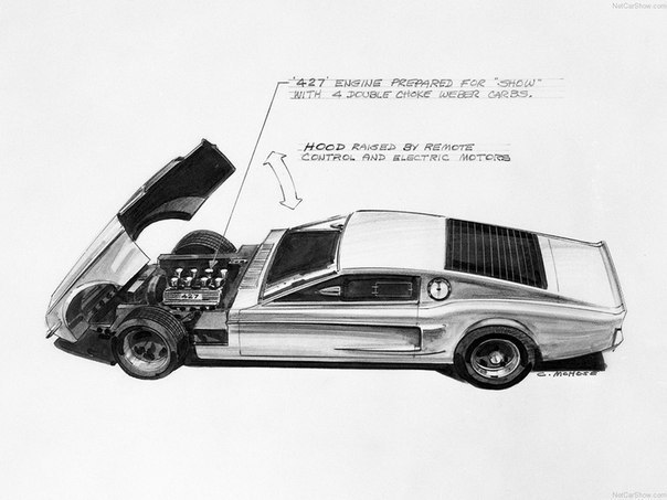 Ford Mustang Mach 1 Concept.  1966   Ford   - Mustang Mach ... - 6