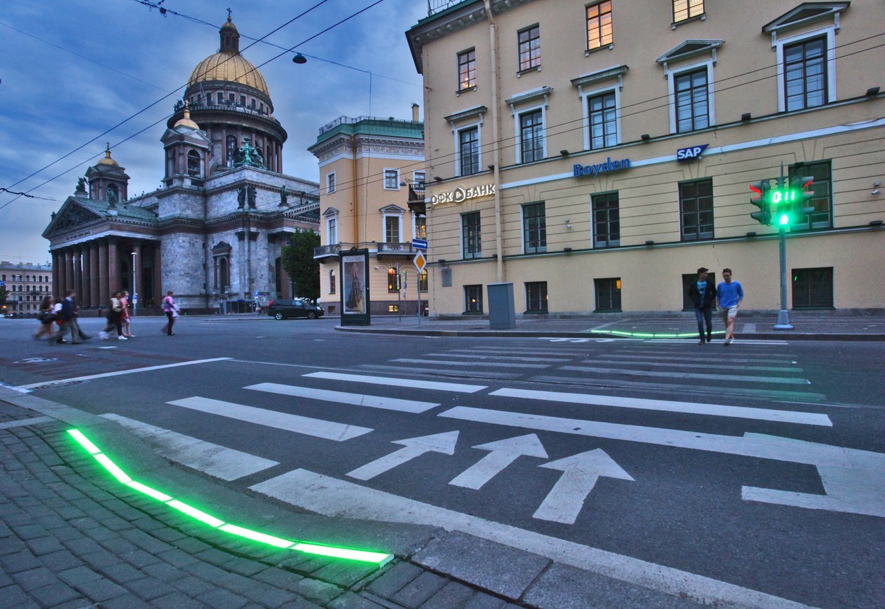 пешеходные переходы в москве