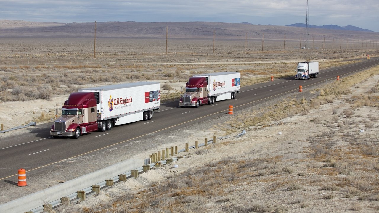 Us driverless Trucks. Фото управления грузовик. Nevada Company.