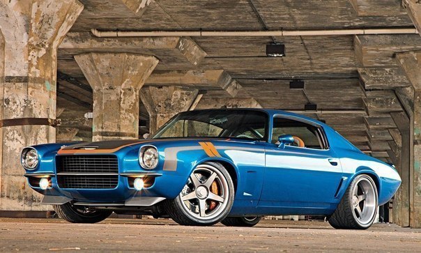 1971 Chevrolet Camaro hotrod. V8 427 c.i. LS7 / 650 hp / -6 Tremec