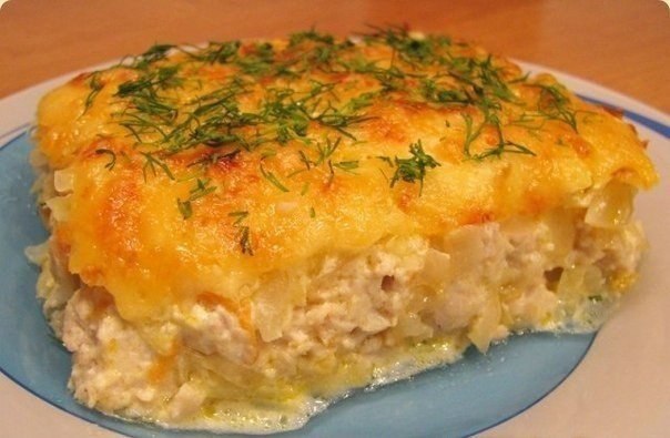 Запеканка с капустой и фаршем. на 100 г 143.11 ккал Б/Ж/У 7.11/11.1/4.14 Ингредиенты 700 г капусты ...