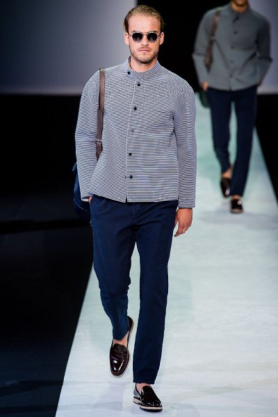 Giorgio Armani.MENSWEAR, ÌÈËÀÍÊÎËËÅÊÖÈß ÂÅÑÍÀ-ËÅÒÎ 2014 - 64