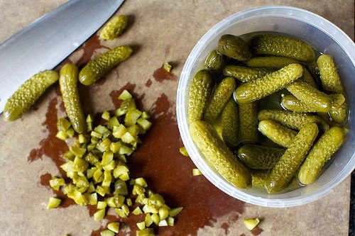 Теплый картофельный салат с чечевицей. Ингредиенты: дижонская горчица 1 ст. л. зеленый лук 2 шт. ... - 4