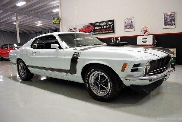 Ford Mustang Boss 302, 1970.  -  V8 (4951 )  - 294 ..   ... - 4