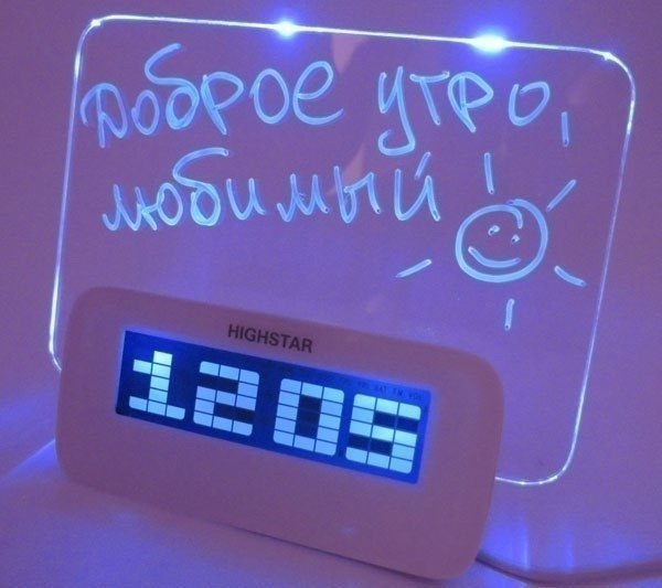 Креативные LED Часы-Будильник "HIGHSTAR" Заказать : http://led.mari1234.ru Новый ...