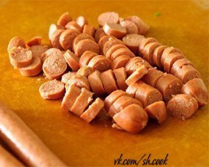 Окрошка на кефире мясная с зеленым горошком. Ингредиенты на 4-5 порций окрошки: ?горошек ... - 2