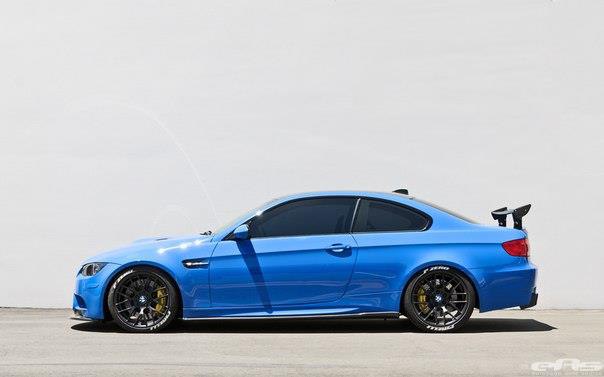 Santorini Blue BMW M3 Coupe (E92).