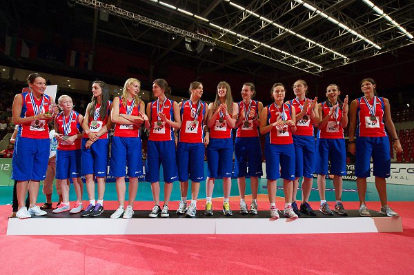 2012 CEV Volleyball European League - Women.AWARDING CEREMONY - 17