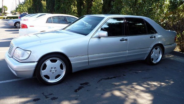 Mercedes-Benz S600 W140 Silver on AMG - 3