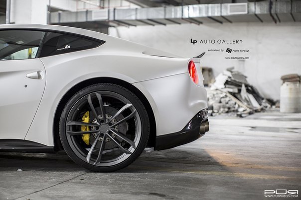 Ferrari F12 Berlinetta. Wheels: PUR RS07, 219, 2212 | Matte Anthracite. - 6