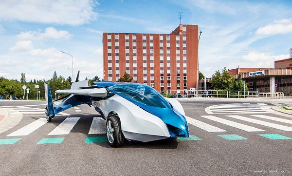 Мировая премьера: Коммерчески законченный летающий автомобиль готовится выйти на рынок.«Aeromobil» — ...