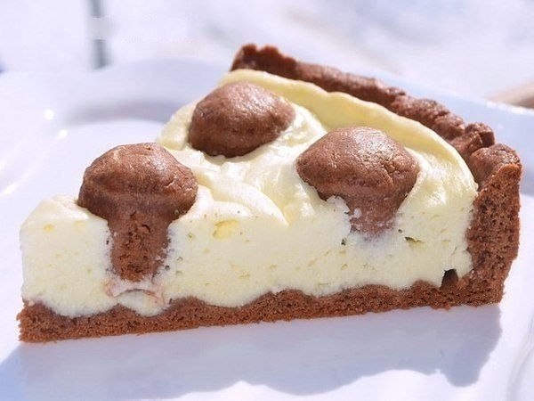 Пирог с творожным кремом.Ингредиенты:Тесто:80 гр слив масла комнатн температуры80гр сахара1 ...