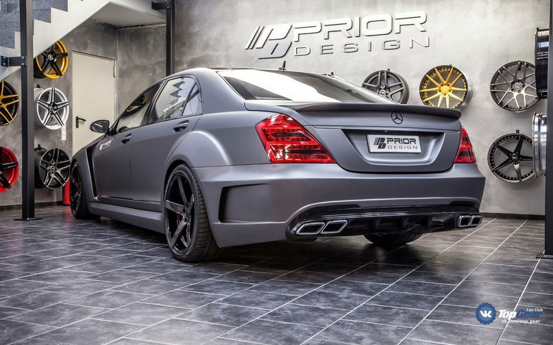 PRIOR-DESIGN Black Edition V3 Widebody for S-Class - 4