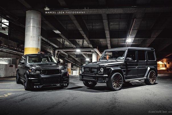 Range Rover Vogue Lumma CLR R & Brabus MB G 63 AMG. - 3