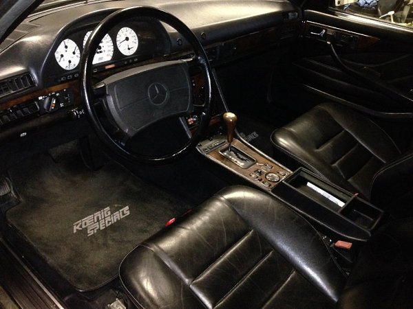 Mercedes-Benz 560 SEC Twin-Turbo Koenig. Данный автомобиль поистине уникален и считается ... - 4