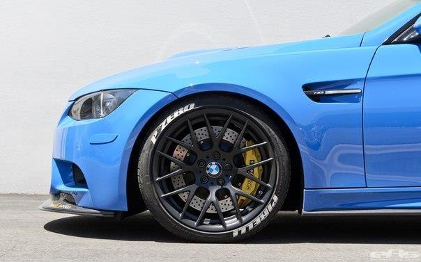 Santorini Blue BMW M3 Coupe (E92). - 4