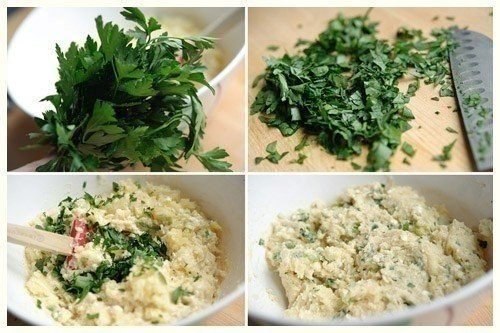 Картофельные оладьи с сыром. Вкусные и нежные оладьи получаются из отварного картофеля с сыром! Вам ... - 2