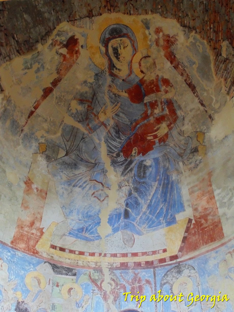 Kinstvisi Cathedral and Monastery (XII-XIII cent; Shida Qartli, Georgia) - 15
