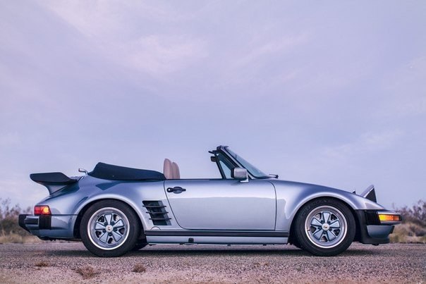 Porsche 911 Carrera 3.2 Cabriolet Flachblau US-spec (930) '1989 - 4