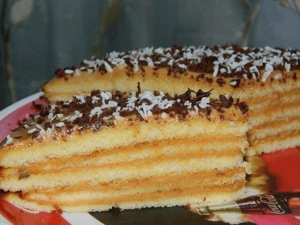 Очень вкусный торт.Ингредиенты:Для теста: Сгущенное молоко — 1 банка Яйца куриные — 2 шт. Мука — 1 ...