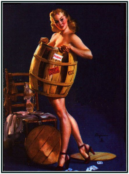 18+ PIN UP - GIL ELVGREN Джил Элвгрен (англ. Gil Elvgren, урождённый Gillette Elvgren, 15 марта 1914 ... - 58