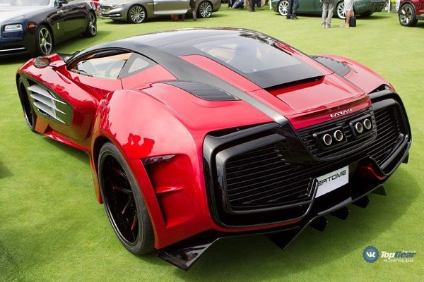 Laraki Epitome.7.0L V8 Twin TurboМощность:1200 л.с.Привод: ЗаднийМаксимальная скорость: 330 ... - 4