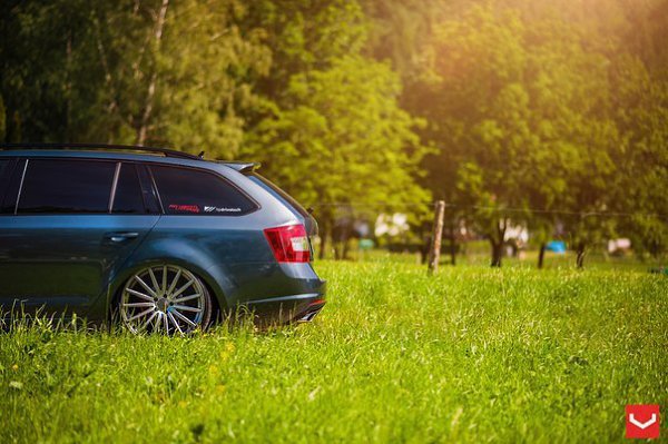 Skoda Octavia RS Combi (5E) on Vossen Wheels. - 5