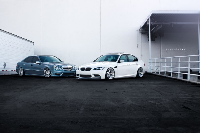 BMW M3  Mercedes-Benz E63 AMG. - 3