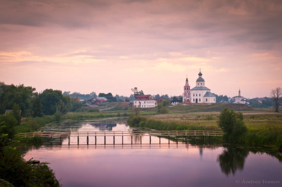 Река Нерль Суздаль