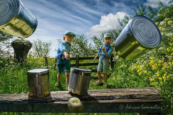 Популярный арт-фотограф из Голландии Андриан Соммелинг создает фантастические работы, ... - 2