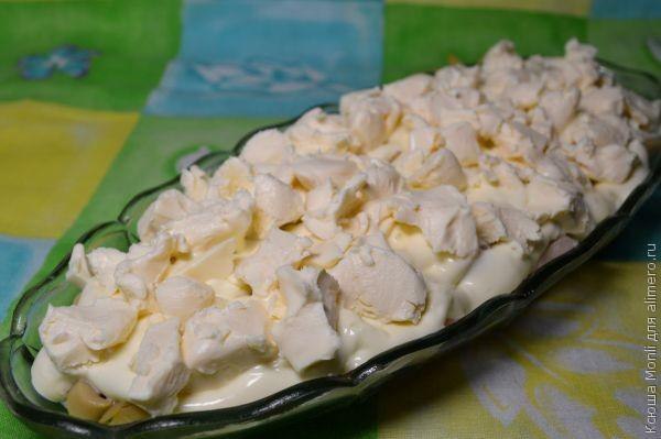 Салат с грибами и сыром "Искушение" Для приготовления салата с грибами и сыром «Искушение» ... - 5