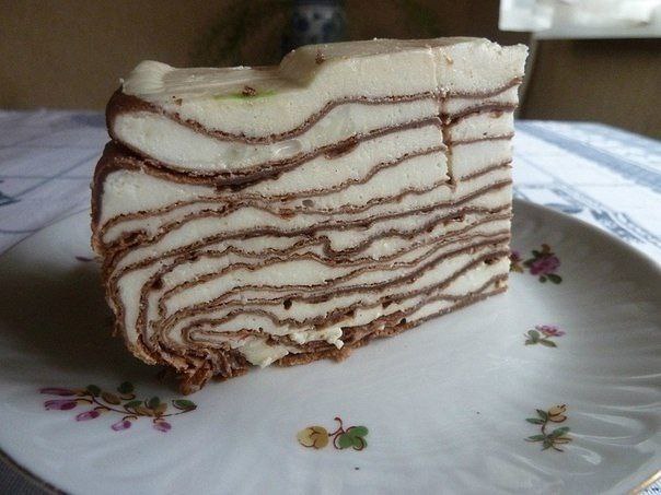 Блинный пирог.Испечь блинчики из следующих продуктов:3-4 яйца ( в зависимости от крупности),1 стакан ...