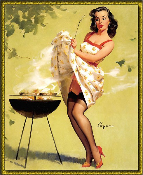 18+ PIN UP - GIL ELVGREN Джил Элвгрен (англ. Gil Elvgren, урождённый Gillette Elvgren, 15 марта 1914 ... - 129