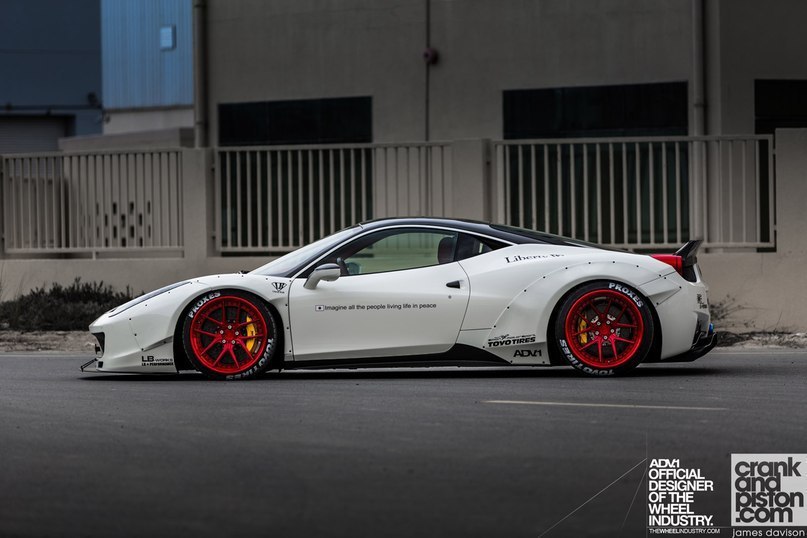 Ferrari 458 Italia    Liberty Walk. - 2