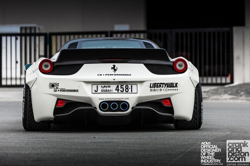 Ferrari 458 Italia    Liberty Walk. - 3