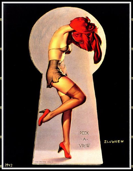 18+ PIN UP - GIL ELVGREN Джил Элвгрен (англ. Gil Elvgren, урождённый Gillette Elvgren, 15 марта 1914 ... - 31