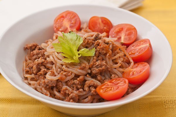 Ширатаки с мясным соусом.----------------------------Удивительность этого блюда заключается в том, ... - 8