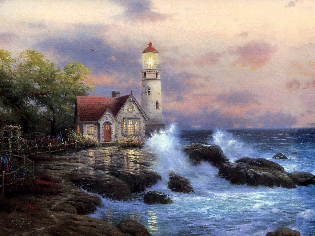   (Thomas Kinkade)   .18  1958.  6  2012.) ...