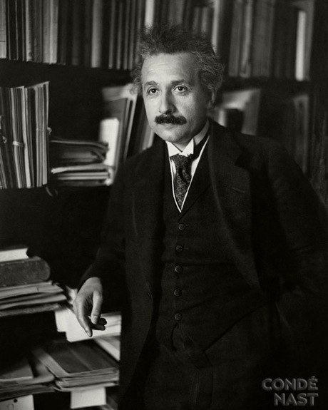   (Albert Einstein). : Martin Hhlig  Vanity Fair,  1923.