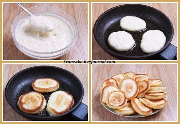 Оладьи пышные.Очень вкусные оладьи, мои самые любимые! Делаю их уже не один раз, всегда получаются ... - 3