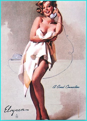 18+ PIN UP - GIL ELVGREN Джил Элвгрен (англ. Gil Elvgren, урождённый Gillette Elvgren, 15 марта 1914 ... - 73