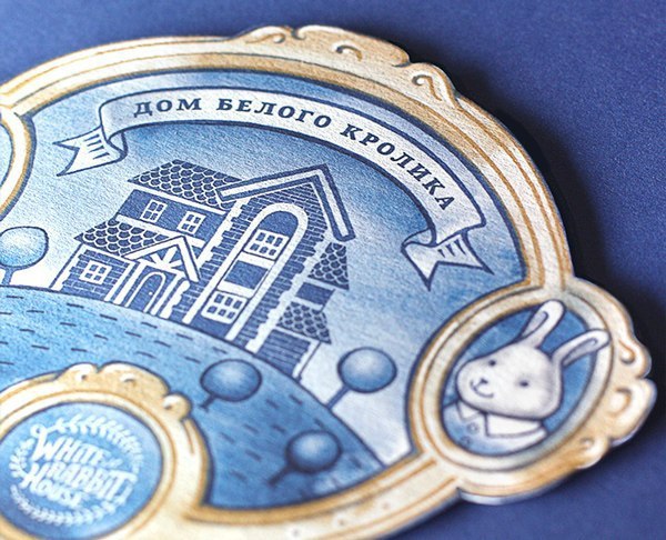 Фирменный стиль и иллюстрации для детского клуба премиум класса White Rabbit House.Комментарий ... - 4