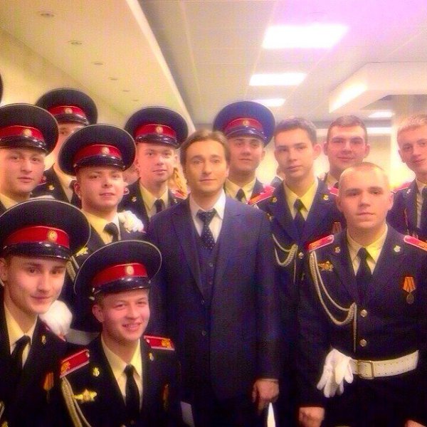 Вчера...На Праздничном концерте к 23 февраля...В Кремлёвском дворце!!!