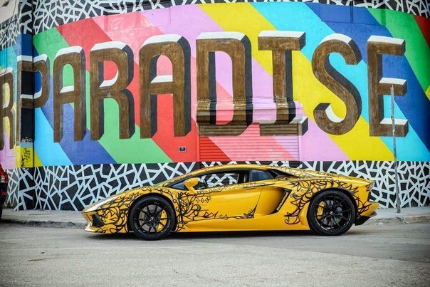 Lamborghini Aventador Art by Alexander Mijares.