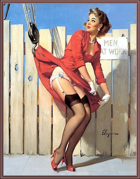 18+ PIN UP - GIL ELVGREN Джил Элвгрен (англ. Gil Elvgren, урождённый Gillette Elvgren, 15 марта 1914 ... - 100